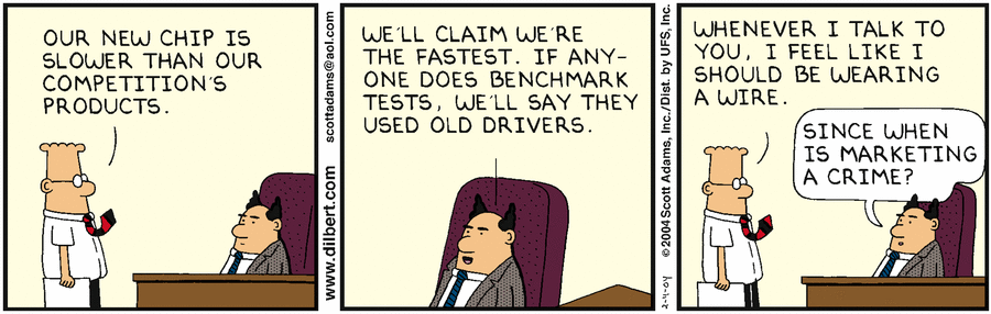 Dilbert benchmarking