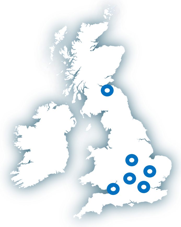 Map of Tier 2 HPC hosting organisations